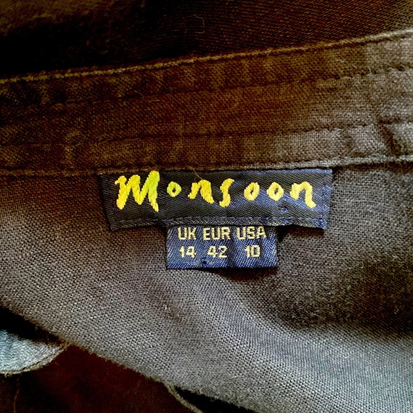 Monsoon Linen Blend Dress - Picture 5 of 7